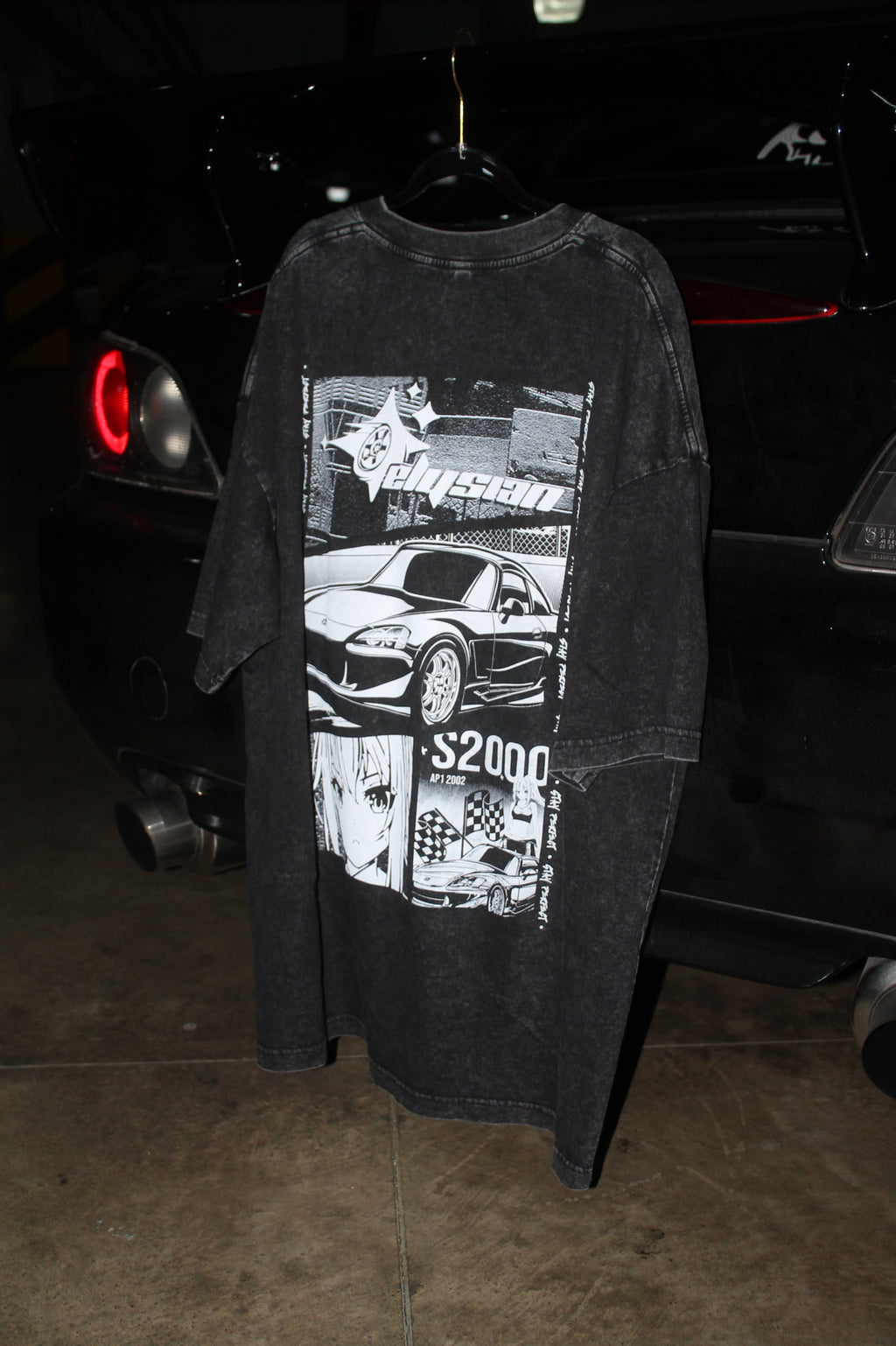 🔥 Camiseta Oversize Acid Wash "Honda S2000 Power" – Edición Limitada  Quinta Edicion!🔥