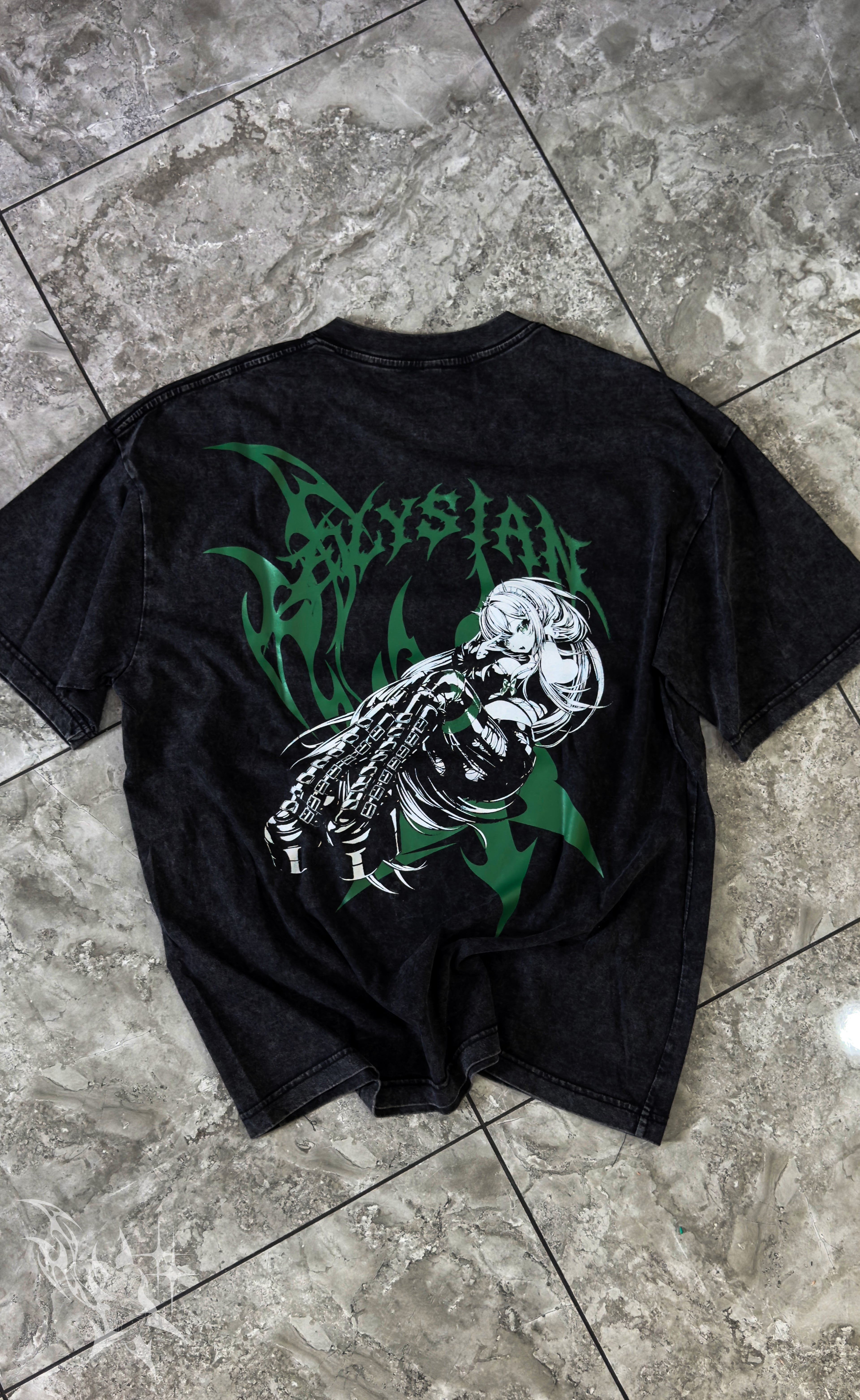 🔥 Camiseta Oversize Acid Wash Goth Eri – Edición Limitada  Sexta Edicion!🔥