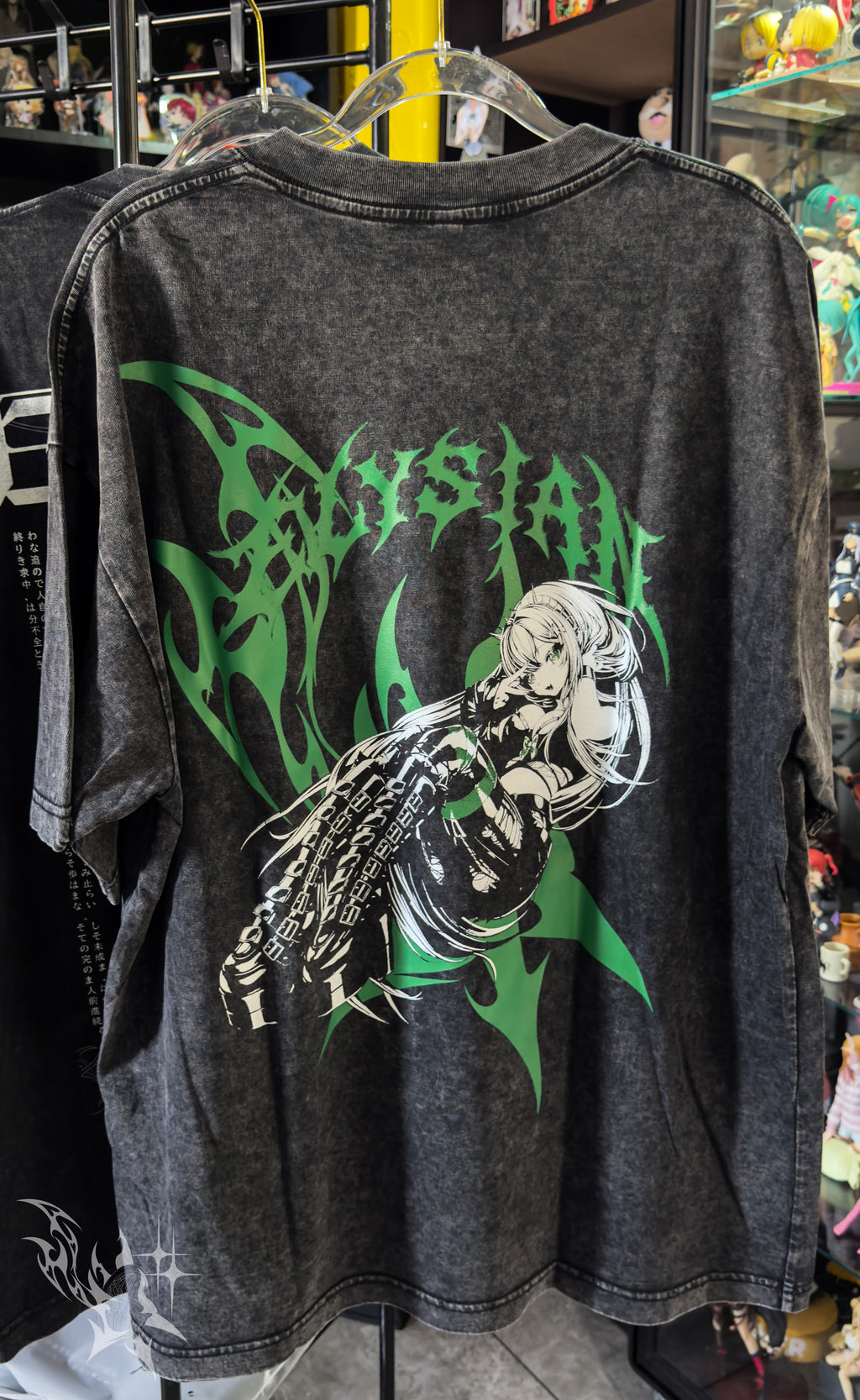 🔥 Camiseta Oversize Acid Wash Goth Eri – Edición Limitada  Sexta Edicion!🔥
