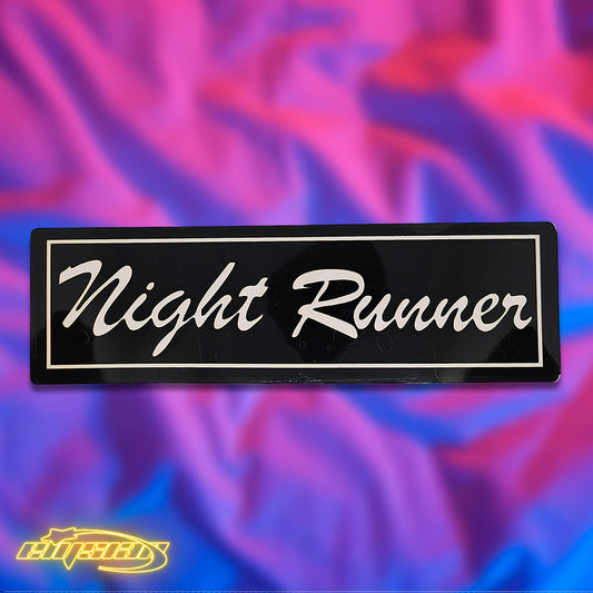 Sticker Brillante de : NightRunner.