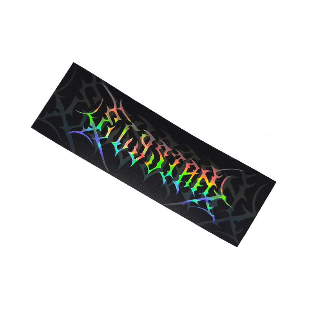 Slap Elysian Holografica Negra Goth (6ta Edicion)