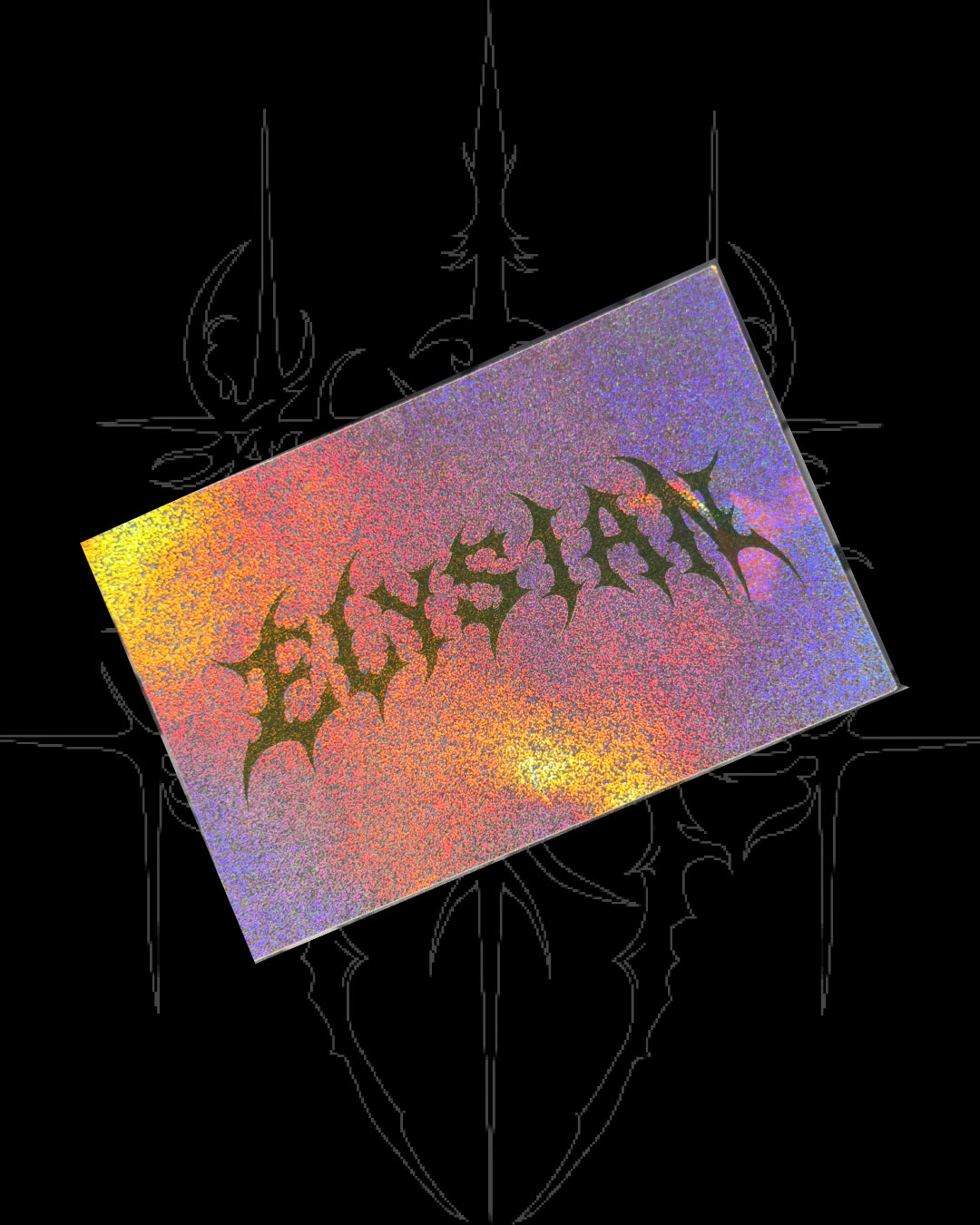 Dye cut Goth Sticker